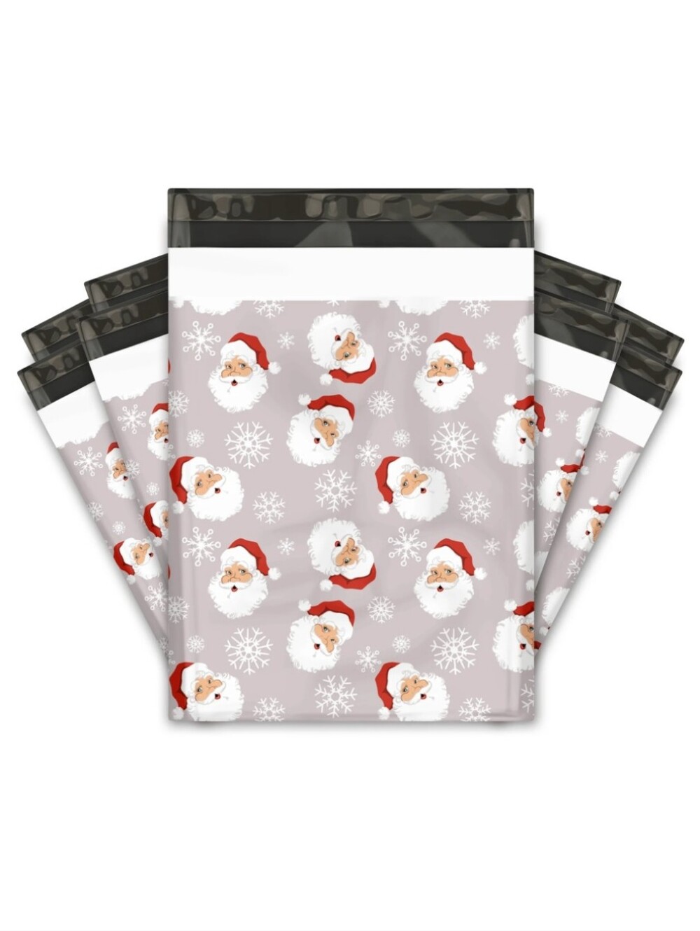 25ct, 10x13 "SANTA" POLY MAILERS